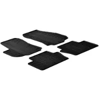 GledRing Rubbermatten Opel Zafira B van 2005 tot 2011 (T profiel 4-delig + montageclips) voor o.a. OPEL