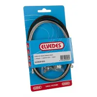 Elvedes Remkabel set voor trommelrem 1350/1000 mm zwart/zilver