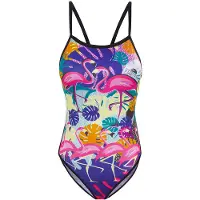 Turbo Flamingo Swimsuit Veelkleurig 2XL Vrouw
