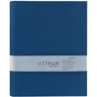 Goldbuch GOL-37916 Linum A4 ringband blauw linnen