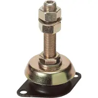 VETUS K25v Flexibele motorsteun, goudkleurig. Golden, one size