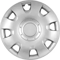 Gorecki Carpoint Wieldoppen 16 inch Radius Zilver - ABS - 1 stuks