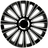 Carpoint Gorecki - Wieldoppenset LeMans Pro - Silver Black 15inch