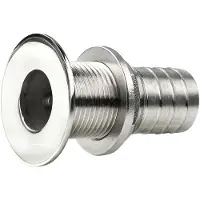 VETUS 55 Mm Thru-hull Zilver