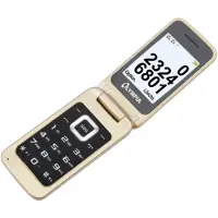 Olympia Luna - Fliphoesje - Dual-SIM - 6,1 cm (2,4 inch) - Bluetooth - 600 mAh - Goud