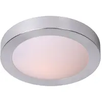 Lucide Fresh ronde plafondlamp 35cm 20W mat chroom