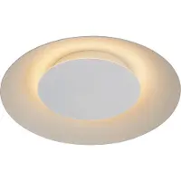 Lucide Plafondlamp Foskal Ø 34,5cm wit