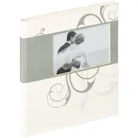 Walther design GB-134 Romance - Gastenboek - Formaat 23x25 cm - Wit