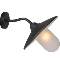 Lucide Aruba Wand M Roestbruin 1 Lichtpunt