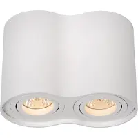 Lucide Tube 2-Light Ceiling Spot Wit
