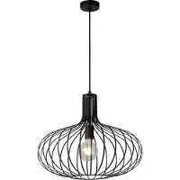 Lucide Hanglamp Manuela - Zwart - 50cm - E27