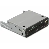 DeLOCK USB 2.0 Card Reader 3.5 57 in 1 + 1 x USB 2.0 Port