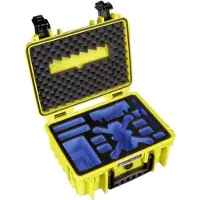 B&W Outdoor.cases Type 3000 geel/DJI spark inlay