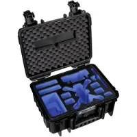 B&W Outdoor.cases Type 3000 zwart/DJI spark inlay