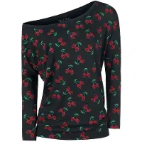 Rock Rebel by EMP Shirt met lange mouwen - Fast And Loose - S tot 5XL - voor Vrouwen - zwart - Maat 4XL