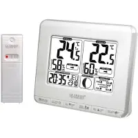 La Crosse Technology - WETTERSTATION MIT MONDPHASEN, TEMPERATURALARMEN UND HITZEINDEX