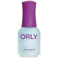Orly Basis Nagellak, Top 2 Bottom, 0.6 Ounce