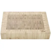 COSY&TRENDY CHAD SNIJPLANK 36X26XH6CM RECHTHOEK BAMBOE