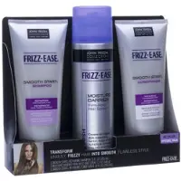 John Frieda Frizz Ease Set - Shampoo 295ml Conditioner 295ml Hairspray 340gr