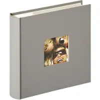 Walther design ME-110-X Fun - Memo insteekalbum - 200 foto's 10 x 15 cm - Grijs