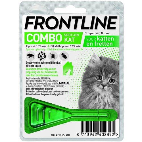 Vergelijk frontline kat