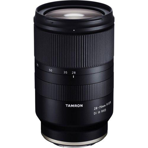 Tamron 28-75mm f/2.8 Di III RXD Sony FE camera lens ...