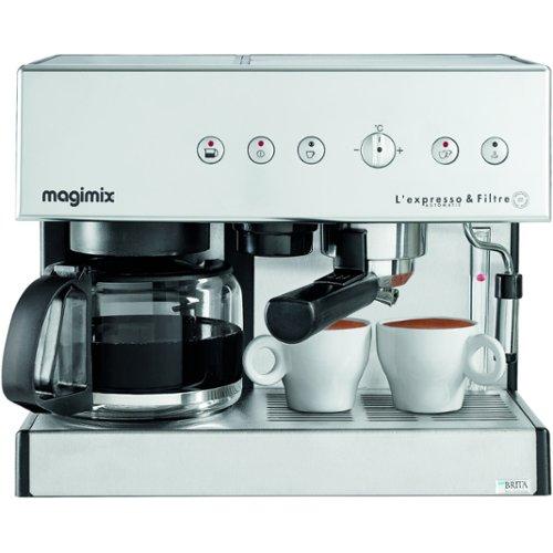 Magimix L'Expresso & Filtre Automatic 11423 Mat Chro...