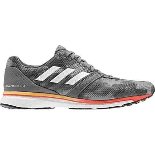Adidas Adizero Adios 4 Schoenen Heren, grey fourfootwear whitesolar orange UK 7,5 | EU 41 13 2019 Road Hardloopschoenen Adidas Adizero Adios 4 Schoenen Heren, grey fourfootwear whitesolar orange UK 7,5 | EU 41 13 2019 Road Hardloopschoenen