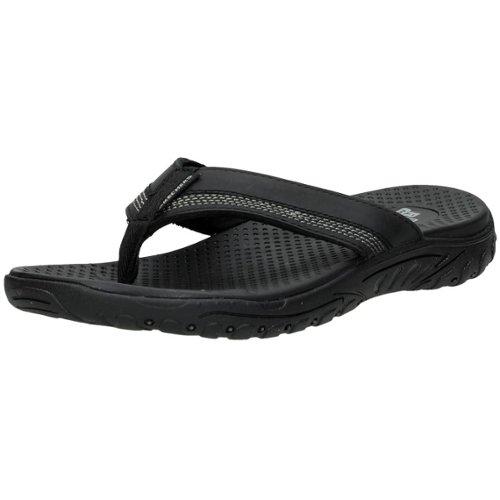 skechers slippers zwart