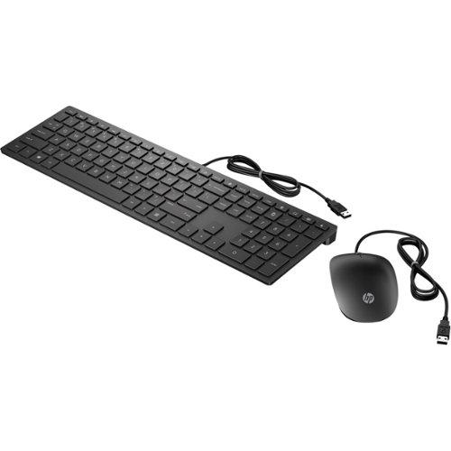 HP Pavilion 400 Bedraad Toetsenbord en Muis QWERTY HP Pavilion 400 Bedraad Toetsenbord en Muis QWERTY