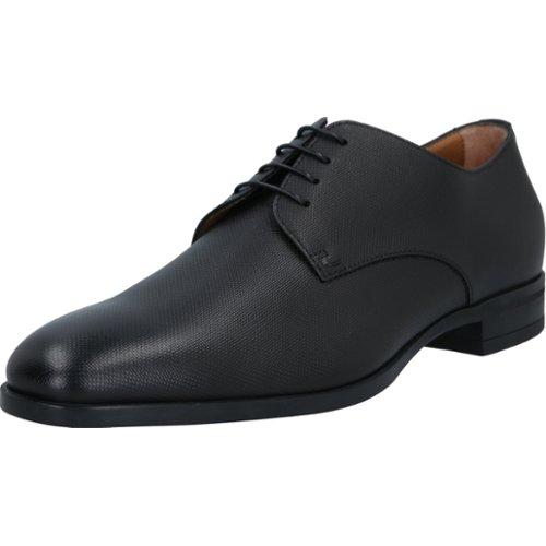 BOSS by HUGO BOSS Leer Oxfordschoenen Met Rubberzool En Bovenzijde Van Suède voor heren Heren Schoenen voor voor Veterschoenen voor Oxford-schoenen 