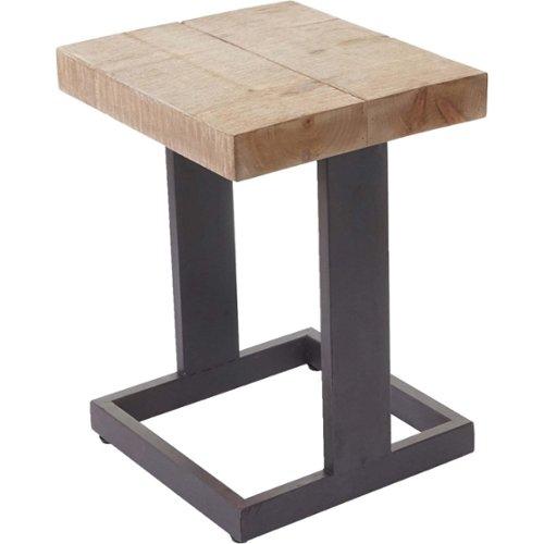 Brulo Tafel bijzettafel voetenbankje hout ma&hellip;