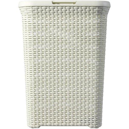analyse snel rijk Curver style natural wasbox 60 liter wit wasmand | w...