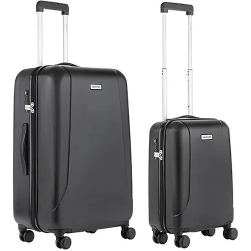 CarryOn Air Grote Reiskoffer 120 Liter Zachte Trolley Koffer 77 X 47 32 Cm Lichtgewicht Expander Tsa Slot Zwart 2094366146
