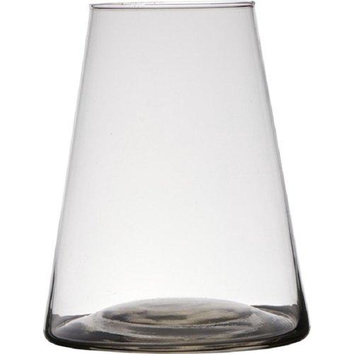 vergeten oppervlakte Fictief Hakbijl Glass Transparante home-basics vaas/vazen va...