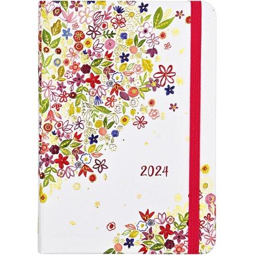 Brepols Agenda 2024 • Pocket Blossom • gebonden • hardcover • 10 x 15 cm •  Lichtblauw