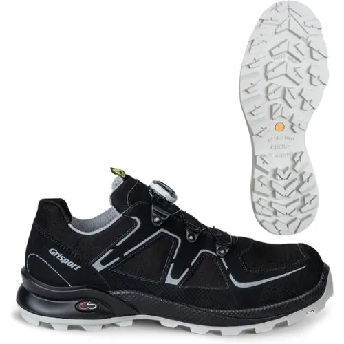 Grisport Veiligheidsschoenen 803/903 S3 mt 45 hoog Zwart