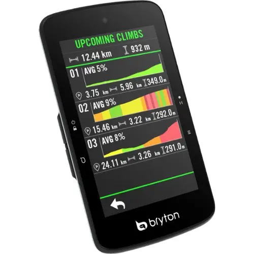 Bryton Rider 460 2,6 inch LCD GPS-fietscomputer - Innovatief Bryton Rider 460 2,6 inch LCD GPS-fietscomputer - Innovatief