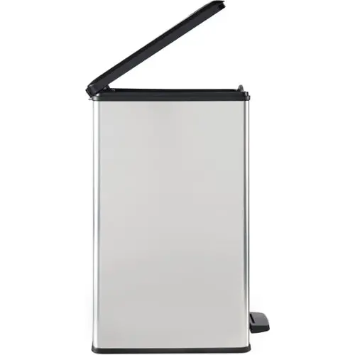 CURVER Deco Bin METALLIC 'S 20 L, zwart/zilver metallic, 30,3 x 26,8 x 44,8 cm