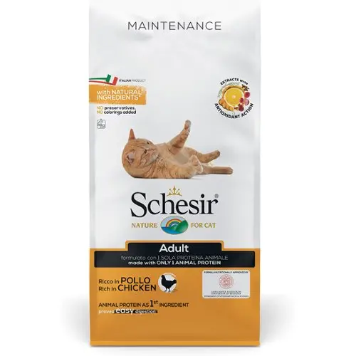 Blikvoer met kip en zalm voor volwassen honden, ter ondersteuning van een gezonde huid en vacht