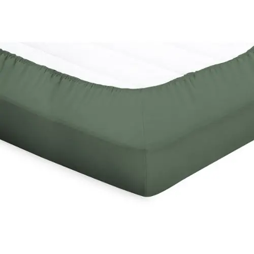 Elegance Hoeslaken Katoen Perkal 35cm Hoekhoogte - ivoor 180x210/220cm