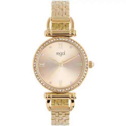 Gouden Horloge Regal Horloge Heren TimberWood Blue Regal Walnut