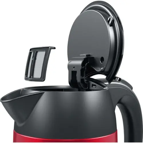 Bosch TWK4P439 DesignLine Vízforraló, 1.7L, Vörösréz