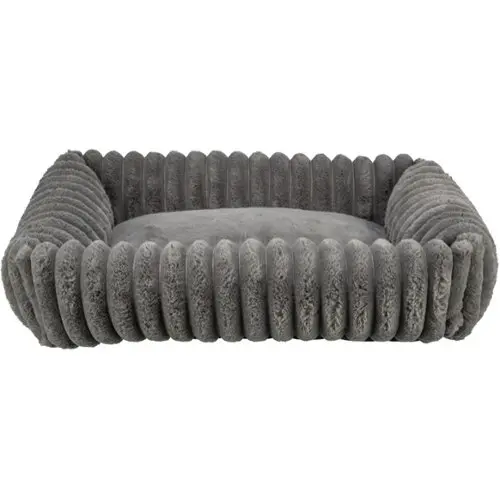 TRIXIE Orthopedisch Hondenbed Vital Loki – 65x50 Cm Met Traagschuim – Perfect Voor Kleine Honden, Gewrichten Ontziend En Wasbaar (grijs)