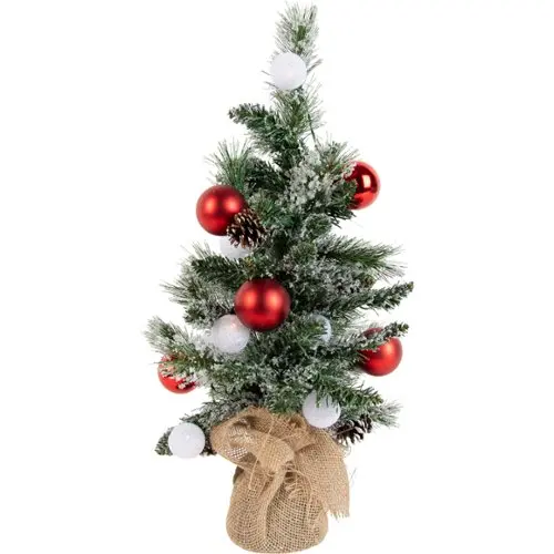Black Box Trees Glendon Kunstkerstboom in Pot - H90 x 51 cm - Groen - Black Box Trees