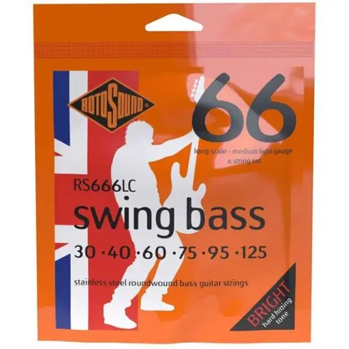 Harley Benton HQS Bass 45-100 Flatwound – Nederland