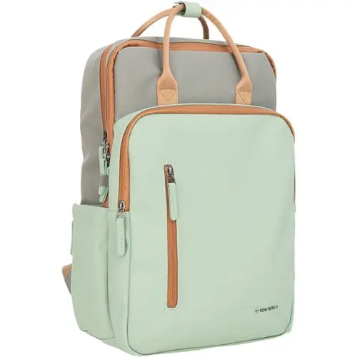 New Rebels William Riverside Backpack Rolltop 17L Beige